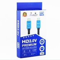 HDMI Cable  1.8M - 4K - 2.0V Premium Version