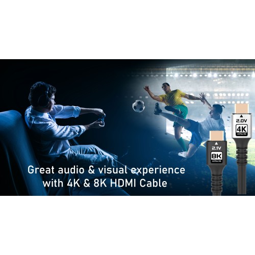 HDMI Cable  2M - 4K - 2.0V Premium Version