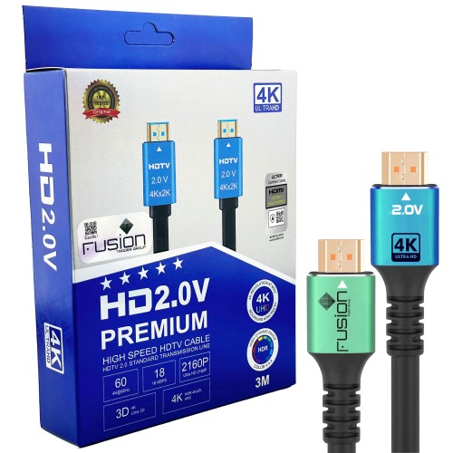 HDMI Cable  3M - 4K - 2.0V Premium Version