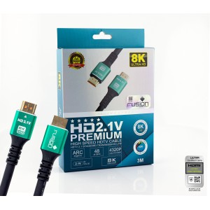 HDMI Cable 3M - 8K - 2.1V Premium Version