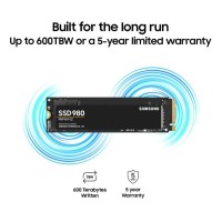 Samsung 980 1TB M.2 2280 NVMe PCIe 3.0 SSD