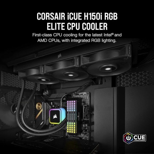 Corsair iCUE H150i ELITE RGB 360mm Liquid CPU Cooler